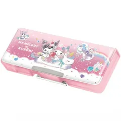 サンリオ クロミ＆マイメロディ コンパクト両面開きペンケース ユニコーン 