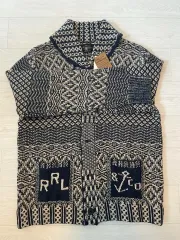 RRL(ダブルアールエル) コットン ブレンド ショール カーディガン Mサイズ