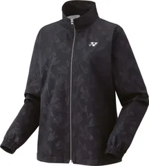 ヨネックス YONEX テニス WOMEN 裏地付ウィンドウォーマーシャツ   フィットスタイル   78078 007 ブラック