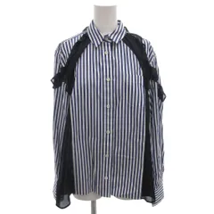 2026年最新】sacai ストライプ シャツの人気アイテム - メルカリ