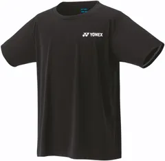 ヨネックス YONEX テニス ジュニアドライTシャツ ウエア トップス 半袖 練習 トレーニング 再生ポリエステル UVカット 吸汗速乾 制電 部活 クラブ 学生 学校 ジュニア 子供  16800J 007 ブラック