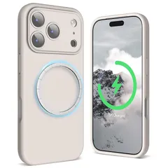 【新品】 SURPHY iPhone 17 Pro Max 用ケース シリコン MagSafe対応，6.9インチ対応(2025) スマホケース iPhone 17 Pro Max(カメラの全面保護) マグネット搭載 アイフォン17 プロ マックス用ソフトカ 0