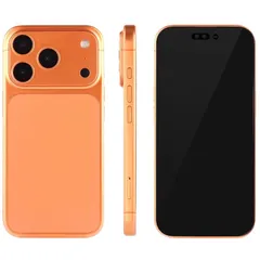 【新品】 展示用模型 iPhone 17 Pro コスミックオレンジ (黒画面/SIMスロット有) モックアップ スマホ ダミー | 展示・店頭ディスプレイ・撮影用小道具として最適なリアルサイズ携帯模型 国内メーカー 日本語説明書付属 MockupArt  1