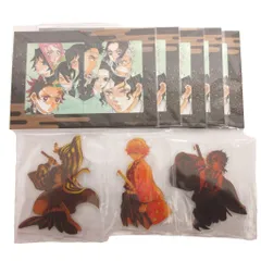 鬼滅の刃 映画特典 ボード 5枚 キービジュアル アクリルスタンド 3個 まとめ セット