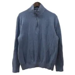 ポロ ラルフローレン POLO RALPH LAUREN トレーナー ハーフジップ プルオーバー コットン 大きいサイズ XL インディゴ 青 ブルー