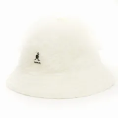 カンゴール KANGOL FURGORA CASUAL ハット ワンポイント ウール 白 ホワイト S