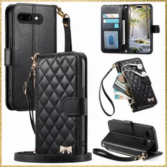 ☆彡送料無料でお届け☆彡Color:ブラック 対応 Google Pixel 9A 用の ケース 手帳型 ショルダー 斜め掛け ピクセル 9a 用の スマホケース 女性 肩掛け 調節可能な pixel9a 用の 携帯ケース 落下防止 手帳型ケース スタンド機能