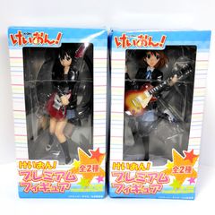 未開封]けいおん!! プレミアムフィギュア 3点セット 平沢唯•秋山澪