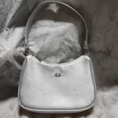 LAGUA GEM METAL MOTIF バッグ ショルダーバッグ シルバー