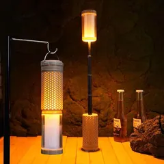 LED ランタン 充電式 キャンプ ライト 吊り下げ 懐中電灯 小型 Type-C充電 マグネット式 2色4モード調光 LEDライト アウトドア キャンプ 地震 台風 停電対策 釣り 登山 野外 防災用 IPX6防水 1