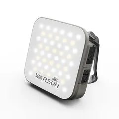 【Warsun CP36】 LEDランタン 充電式ランタン 1000ルーメン 吊り下げ可能 作業灯 緊急用懐中電灯 夜間ライト テントランタン キャンプ・アウトドア・非常用必需品 電気量輝度数字表示 光色/輝度表示 三脚接続可能 電気式ランタン登山 夜釣り 0