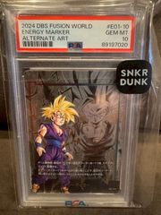 PSA10 ベジット エナジーマーカー パラレル フュージョンワールド e-18