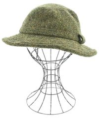 美品 45R 4号帆布のつば広ハット - メルカリ