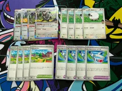 ポケモンカードゲーム ホップのバイウールー ホップのウールー ホップのこだわりハチマキ ハロンタウン 各4枚  デッキ汎用 メガドリームex バトルパートナーズ