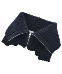 DRIES VAN NOTEN ジップアップ ウールマフラー DRIES VAN NOTEN ジップアップ ウールマフラー - メルカリ