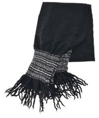 小物 Dior Homme Crinkled Black Ribbed Stole Dior Homme Crinkled Black Ribbed Stole - メルカリ
