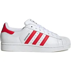 [アディダス] スーパースターII SUPERSTAR II クラウドホワイト/ベタースカーレット/コアブラック JQ4728 24.5cm [24.5 cm]