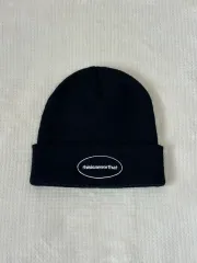 ディスイズネバーザット E/T ロゴ ビーニー ブラック