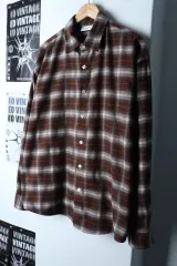 (XL-2XL) FILLUMINATE(フィルミネイト) シャツ シャツ ルーズフィット チェック フランネル-1749E