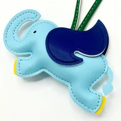 KR107-a ストラップ 象 ぞう キーホルダー バッグチャーム アニマル