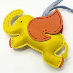 KR107-b ストラップ 象 ぞう キーホルダー バッグチャーム