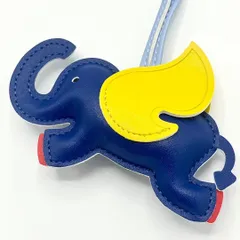 KR107-c ストラップ 象 ぞう キーホルダー バッグチャーム アニマル