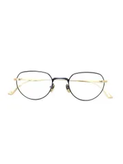 増永眼鏡 MET メガネ ブラック/ゴールド メット メタルフレーム フルリム ボストン IT27NQIDSQIW