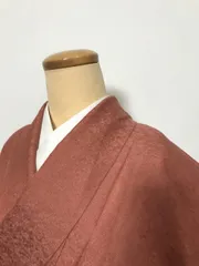 【中古】 Mサイズ 小紋 正絹 鮫小紋柄 一つ紋付き 江戸小紋 袷着物 