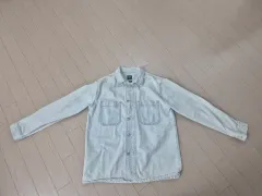 ZARA ウォッシュド デニム シャツ ジャケット