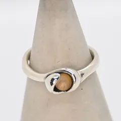 【研磨済】4℃ ストーン リング シルバー 7.5号 ヨンドシー 指輪