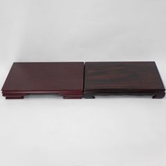 黒丹花台 唐木黒檀飾台4点セット ダークブラウン 黒丹花台 唐木黒檀飾台4点セット ダークブラウン - メルカリ