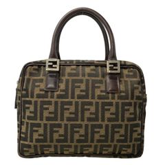 FENDI】ミニボストンバッグ ズッカ柄 ゴールド金具 PVC 自立 - メルカリ