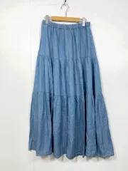新品 CIAOPANIC TYPY チャオパニックティピー テンセルデニムティアード スカート sizeONE/青 ■■レディース