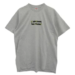 Supreme シュプリーム 23AW Box Logo Camo Tee  ボックス ロゴ カモ 半袖 Tシャツ グレー グレー系 L【極上美品】【中古】