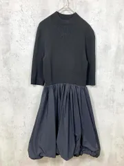 snidel スナイデル SWNO241099  バルーンドッキング ミニ   ワンピース sizeF/黒■■レディース