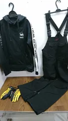 S00060 NIMA210 スキースノボウェア セットアップ グローブ付 サイズL