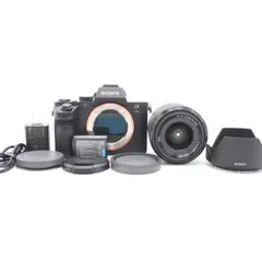 ショット数6167！■美品■ SONY フルサイズ ミラーレス一眼カメラ α7II ズームレンズキット ♯10608