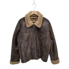 ザラ ZARA フェイクムートンジャケット メンズ JPN：S 