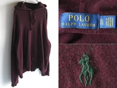 POLO RALPH LAUREN ラルフローレン ポロポニーロゴ刺繍 ライトスウェット プルオーバー パーカー XL ボルドー 大きいサイズ 国内正規品