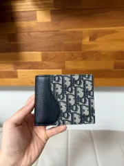 ディオール オブリーク サドル ジャカード 二つ折り財布