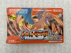 ◆ポケットモンスター ファイアレッド　0010374992　アドバンス　ソフト