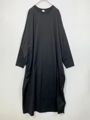 美品 kagure かぐれ GA46-26M004 コットンカットワイド ワンピース size0/黒 ■■◎レディース