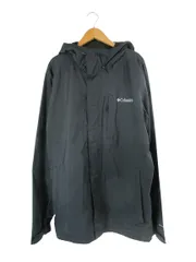 コロンビア Columbia マウンテン パーカー アウトドア ジャケット フード 120 re0086 サイズL ネイビー系 QQQ