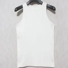 美品 25SS JOURNAL STANDARD ジャーナルスタンダード タンクトップ 25030074319020 ホワイト レディース 古着 中古 USED