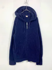 RUSSEL ATHLETIC ラッセル アスレチック 定価14300円 SHIPS別注 ジップアップ パーカー sizeL/紺 ■■メンズ