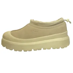 美品 UGG アグ TASMAN WEATHER HYBRID タスマン ウェザー ハイブリッド スリッポン ブーツ シューズ 靴 1144096 28cm ベージュ メンズ 古着 中古 USED