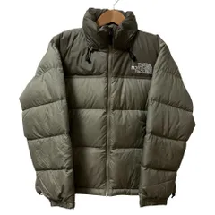 未使用 THE NORTH FACE ザノースフェイス ショートヌプシジャケット ダウンジャケット NDW92335 サイズL キャバングレー×クレイグレー レディース 古着 中古 USED