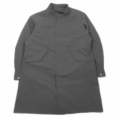 美品 UNIQLO ユニクロ ウィンドプルーフ 2WAYコート ロング ジャケット ブルゾン アウター L ブラック 311-475680 メンズ 古着 中古 USED