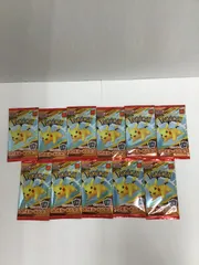 Y080[06]Y3818(カード) マクドナルド　プロモカードパック 11パック 新品、未使用 2/27出品