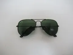 Ray-Ban　レイバン　AVIATOR　アビエーター　RB3025　サングラス　ティアドロップ　ダイヤモンド・ハード　メンズ　ユニセックス　レディース　イタリア製　人気　定番　中古美品　度なし　即購入大歓迎　K340